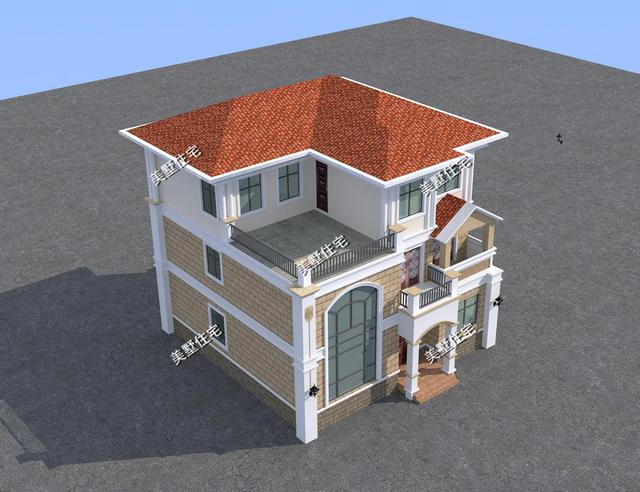 農(nóng)村洋氣小別墅設(shè)計(jì)圖，7室2廳帶棋牌室，最獨(dú)特的鄉(xiāng)村別墅設(shè)計(jì)