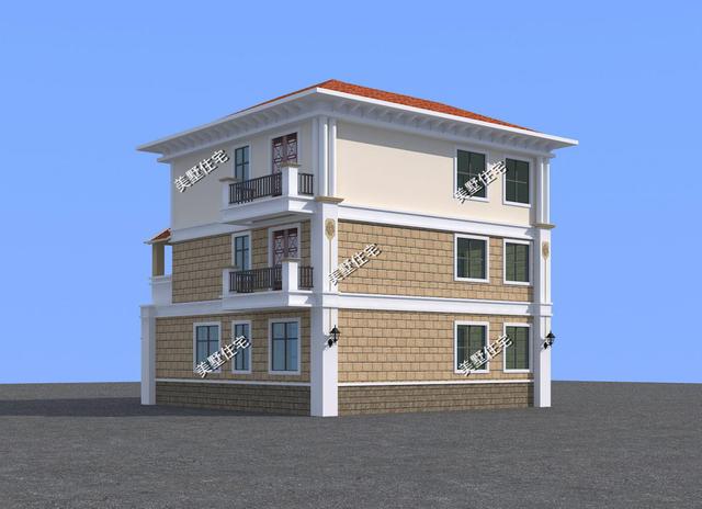 農(nóng)村洋氣小別墅設(shè)計(jì)圖，7室2廳帶棋牌室，最獨(dú)特的鄉(xiāng)村別墅設(shè)計(jì)