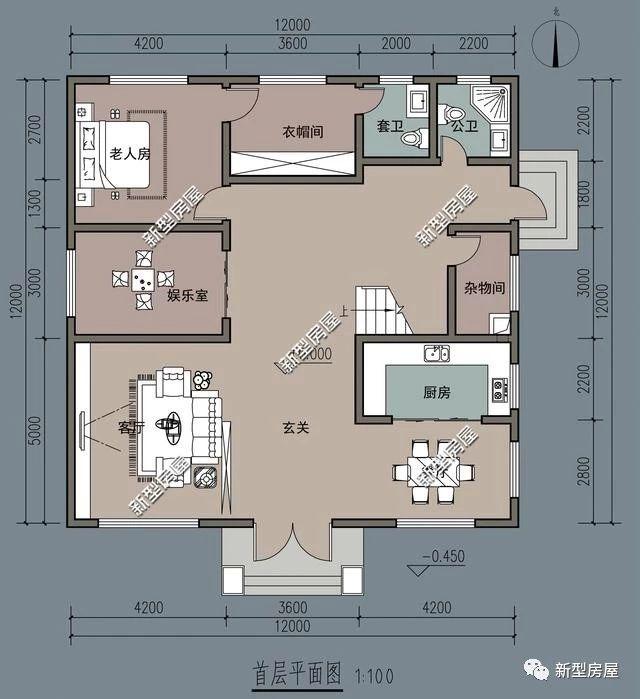 推薦4套熱門的農(nóng)村別墅設(shè)計圖，第3套外觀最漂亮，第2套建的最多