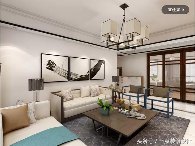 162平的自建房裝成了新中式風(fēng)格，鄰居都看了都想這樣裝修呢！