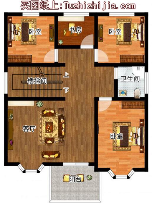 漂亮三層別墅圖片大全，30萬蓋出100萬效果，蓋好驚艷全村！