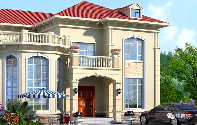 三款二層別墅圖，在老家蓋一棟漂亮的小別墅，讓家里人揚(yáng)眉吐氣，臉上有光