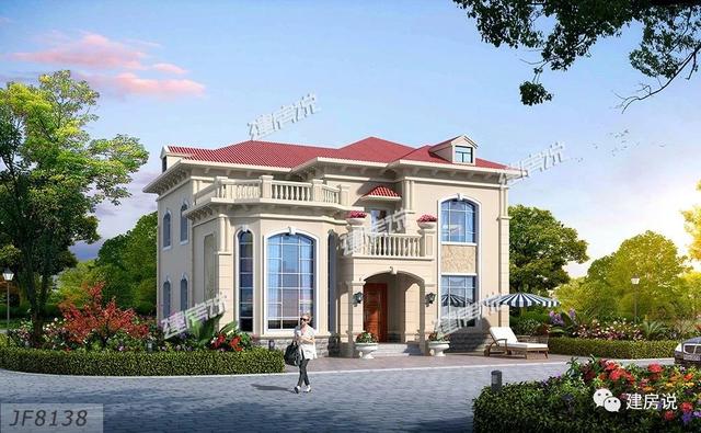 三款二層別墅圖，在老家蓋一棟漂亮的小別墅，讓家里人揚(yáng)眉吐氣，臉上有光