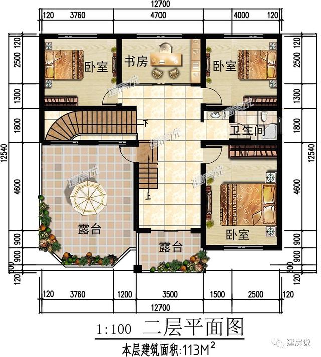 三款二層別墅圖，在老家蓋一棟漂亮的小別墅，讓家里人揚(yáng)眉吐氣，臉上有光