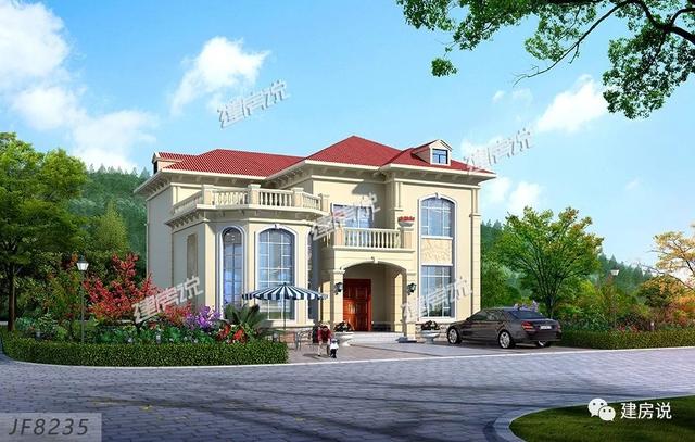 三款二層別墅圖，在老家蓋一棟漂亮的小別墅，讓家里人揚(yáng)眉吐氣，臉上有光