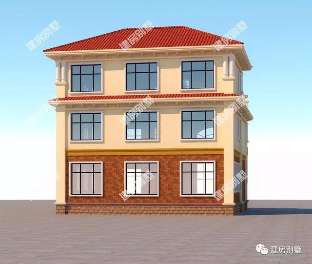 兩棟外觀靚布局好的三層別墅圖，這樣精美的戶型施工隊(duì)建起來(lái)都充滿動(dòng)力