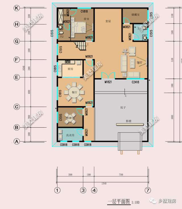 4款中式風(fēng)格的小別墅設(shè)計(jì)圖，很適合我們農(nóng)村自建，大家一起來(lái)看看吧