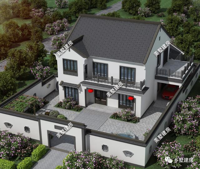 4款中式風(fēng)格的小別墅設(shè)計(jì)圖，很適合我們農(nóng)村自建，大家一起來(lái)看看吧