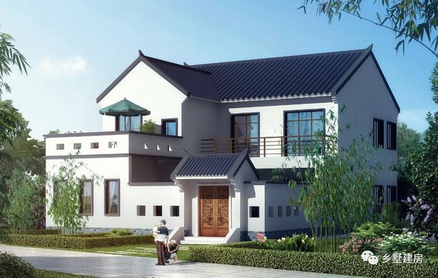 4款中式風(fēng)格的小別墅設(shè)計(jì)圖，很適合我們農(nóng)村自建，大家一起來(lái)看看吧