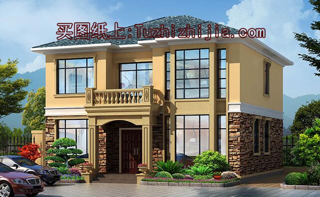 2024最美二層別墅圖片大全，第二款全國(guó)都有建，造價(jià)只需18萬(wàn)！