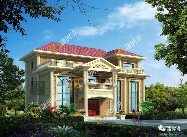 這3棟氣派的歐式別墅圖，建一棟衣錦還鄉(xiāng)，過上令人羨慕的小日子