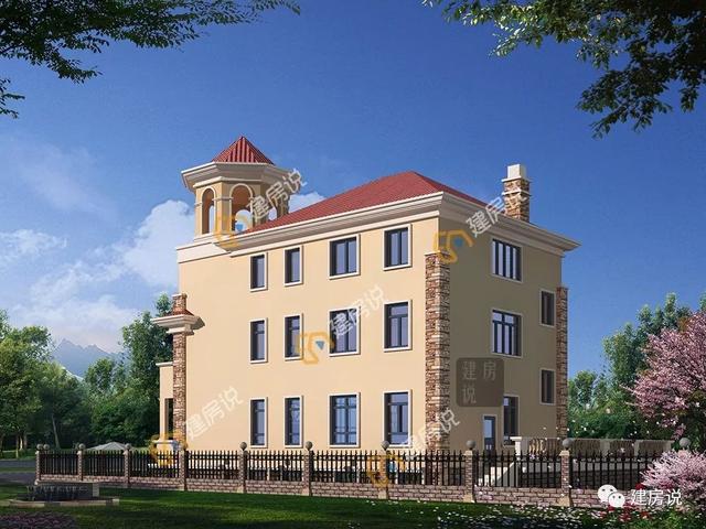 這3棟氣派的歐式別墅圖，建一棟衣錦還鄉(xiāng)，過上令人羨慕的小日子