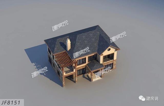 5款二層別墅圖很美很實(shí)惠，看起來(lái)夠洋氣，造價(jià)也不高，建到就是賺到