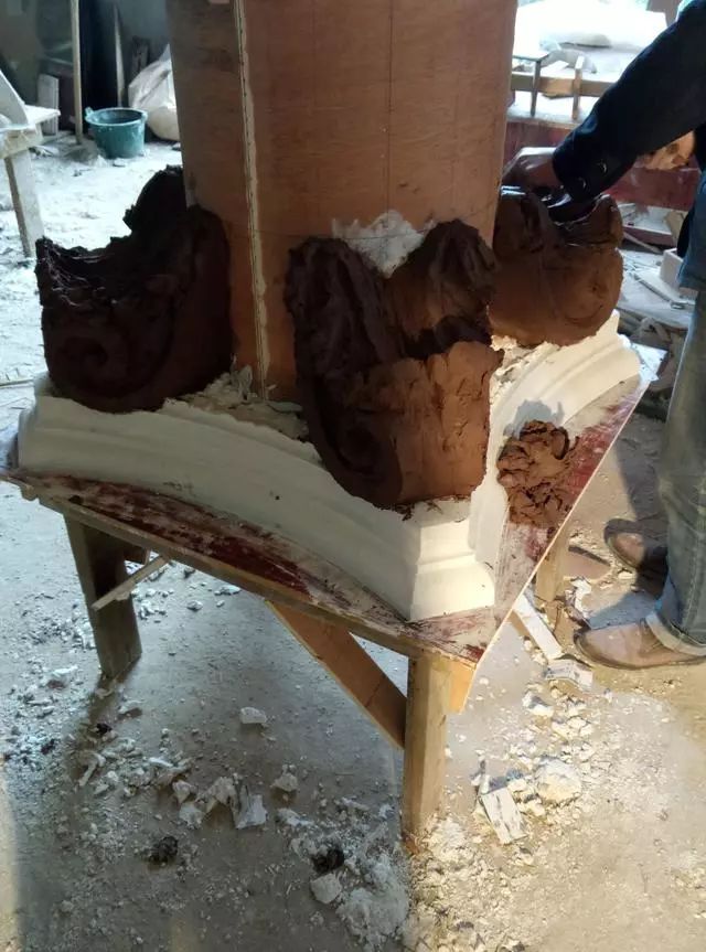 歐式建筑上的羅馬柱制作，詳細全過程（多圖）