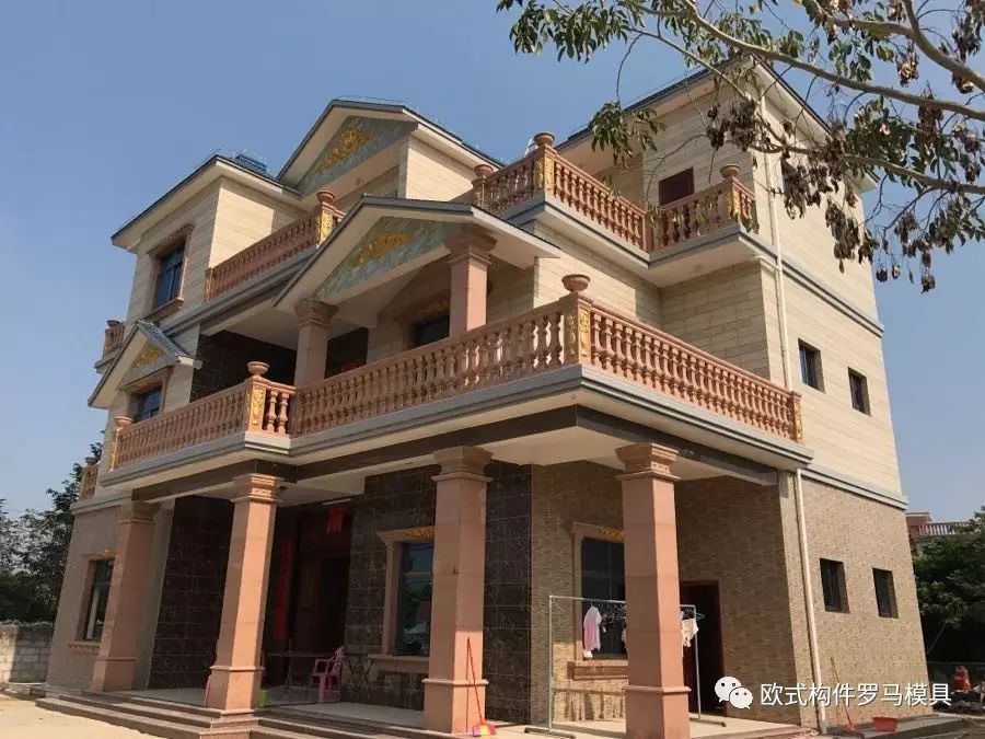 現(xiàn)澆水泥陽臺護欄/圍欄模具，ABS工程塑料，附施工案例