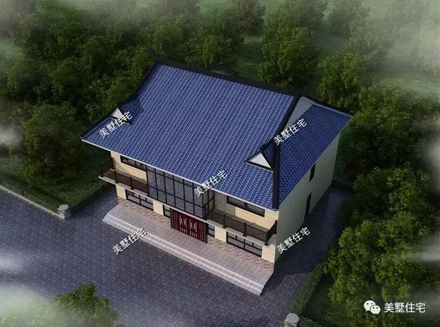 二層新中式別墅圖，中式與現(xiàn)代的完美結合，看過的都說好