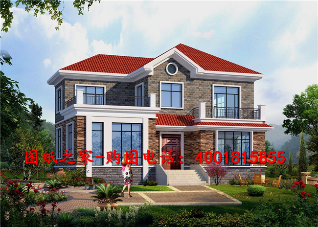 150平農(nóng)村二層樓房實景圖，30萬建好，帶施工圖，城里2套房都不換！