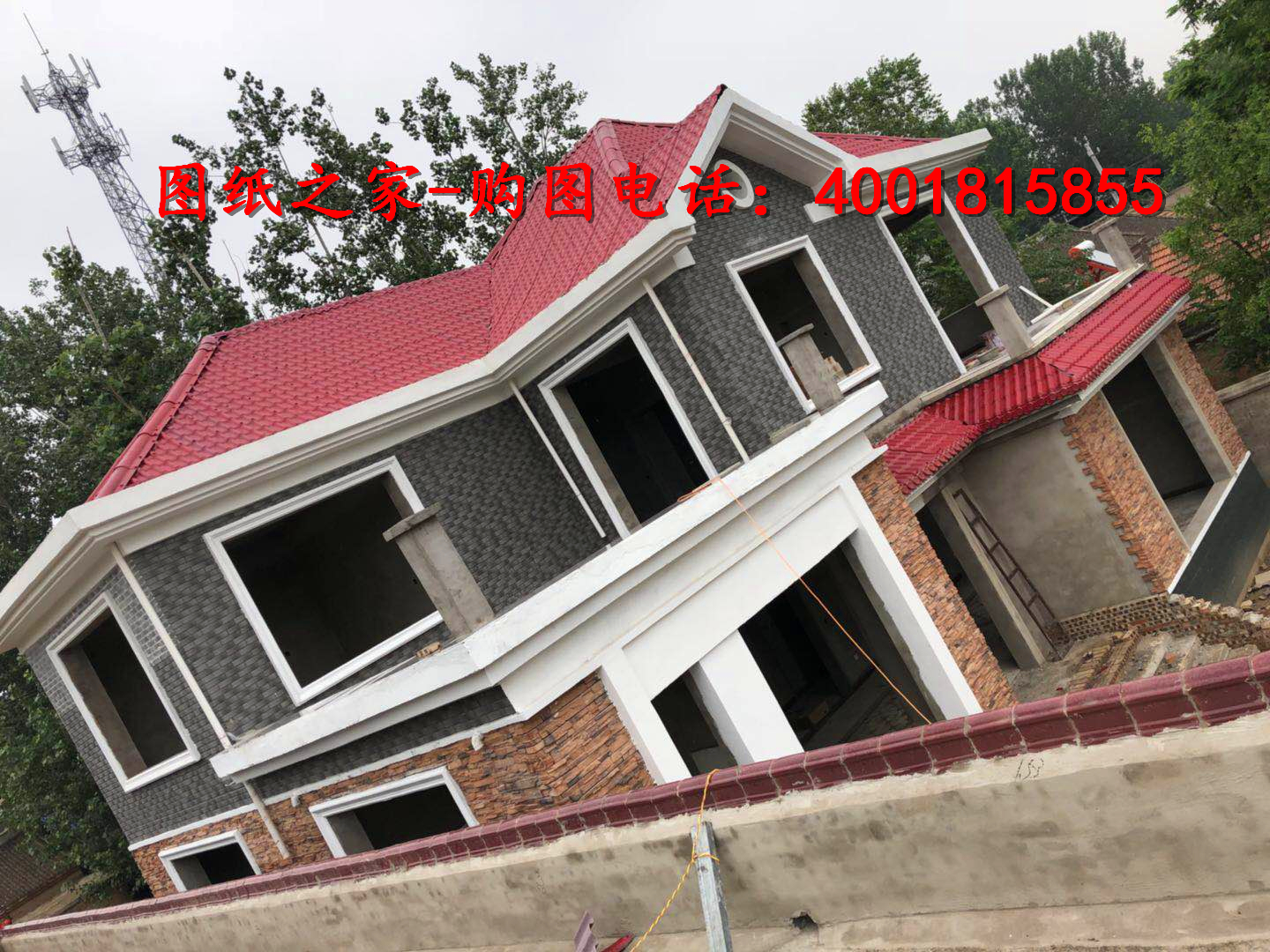 150平農(nóng)村二層樓房實景圖，30萬建好，帶施工圖，城里2套房都不換！