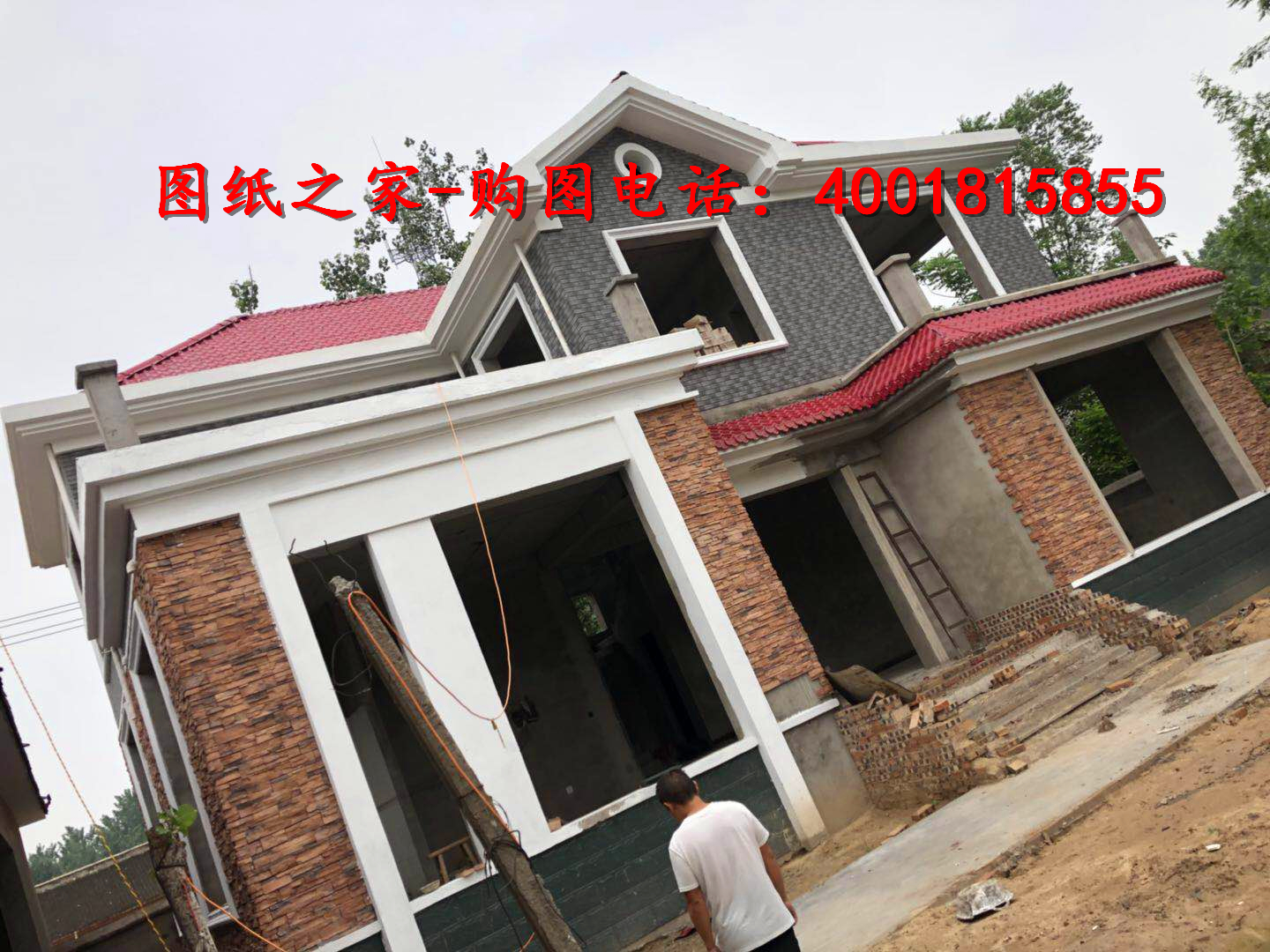 150平農(nóng)村二層樓房實景圖，30萬建好，帶施工圖，城里2套房都不換！