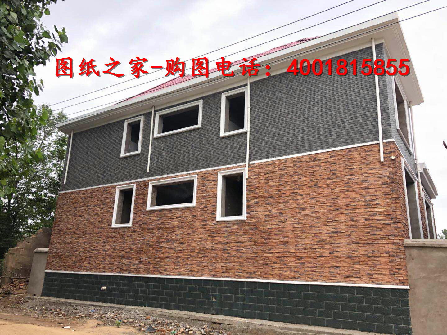 150平農(nóng)村二層樓房實景圖，30萬建好，帶施工圖，城里2套房都不換！