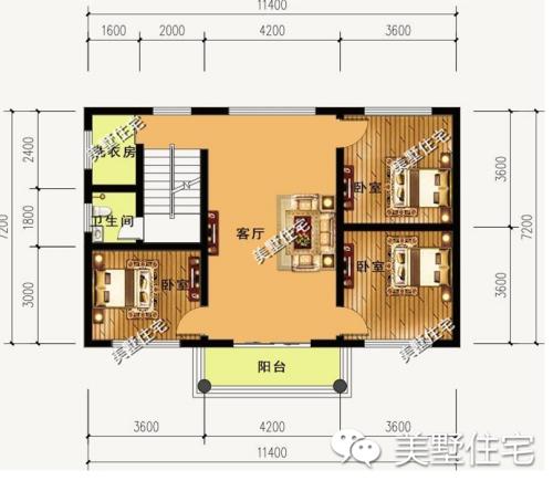 3套三層的小洋別墅設(shè)計(jì)圖，外觀漂亮又大氣，給父母一個(gè)舒適的家