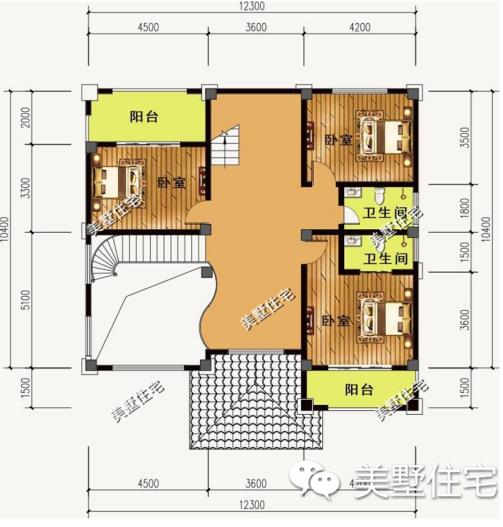 3套三層的小洋別墅設(shè)計(jì)圖，外觀漂亮又大氣，給父母一個(gè)舒適的家