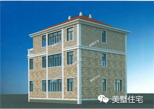 3套三層的小洋別墅設(shè)計(jì)圖，外觀漂亮又大氣，給父母一個(gè)舒適的家