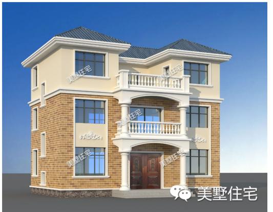 3套三層的小洋別墅設(shè)計(jì)圖，外觀漂亮又大氣，給父母一個(gè)舒適的家