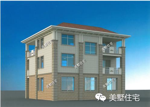 3套三層的小洋別墅設(shè)計(jì)圖，外觀漂亮又大氣，給父母一個(gè)舒適的家