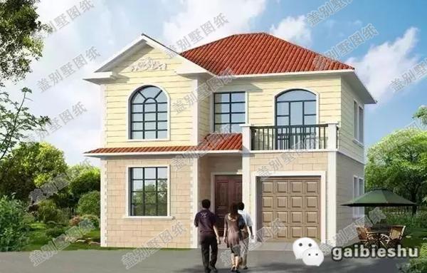 2款二層農(nóng)村別墅設(shè)計(jì)圖，造價(jià)都在20左右，外觀太吸引人了