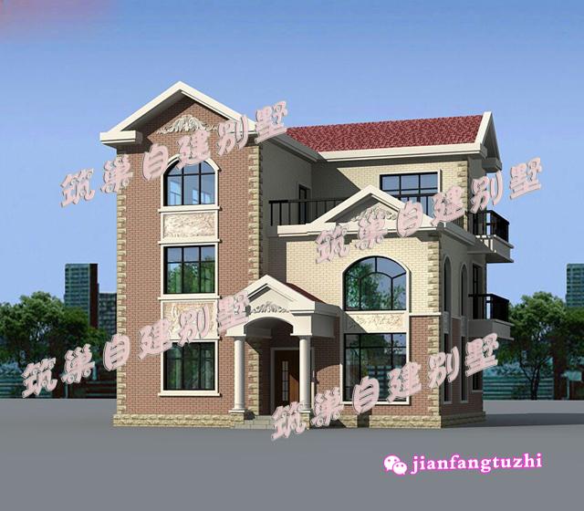 簡易三層農(nóng)村自建房全套設(shè)計施工圖，100平方米12x9米房屋結(jié)構(gòu)層次分明