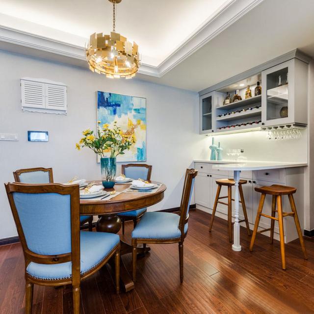 緊湊型美式裝修，套內(nèi)面積89平米，一樣的漂亮