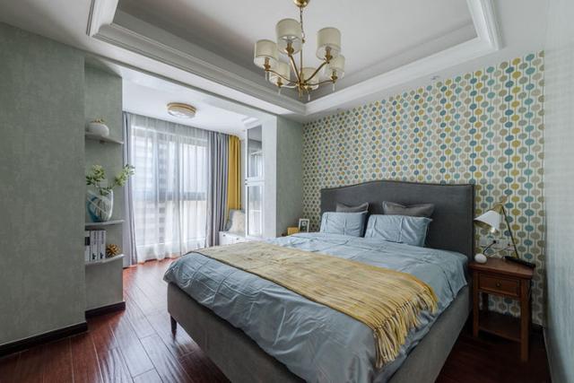 緊湊型美式裝修，套內(nèi)面積89平米，一樣的漂亮