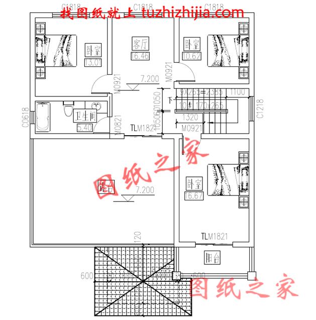 3款【漂亮三層別墅圖片大全】預(yù)算25萬起，第2款老少皆愛！