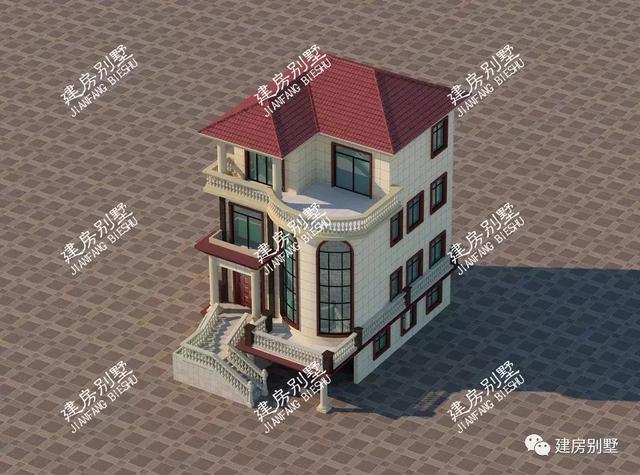 面寬9米同樣建豪宅，四層帶架空層的豪華別墅設(shè)計圖，不僅外觀大氣，布局更是好用到