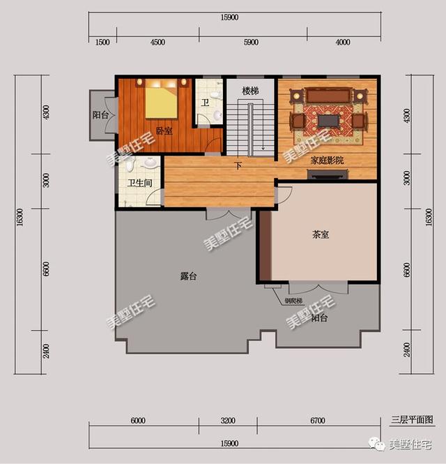 一款新中式三層美墅，比起傳統(tǒng)中式更時尚現(xiàn)代，比起西方歐式更簡約耐看