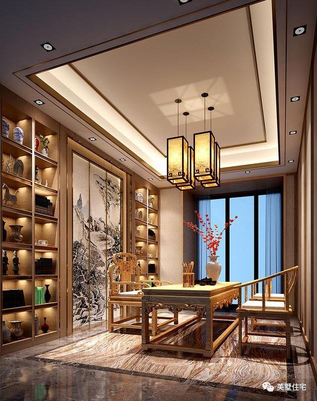 一款新中式三層美墅，比起傳統(tǒng)中式更時尚現(xiàn)代，比起西方歐式更簡約耐看