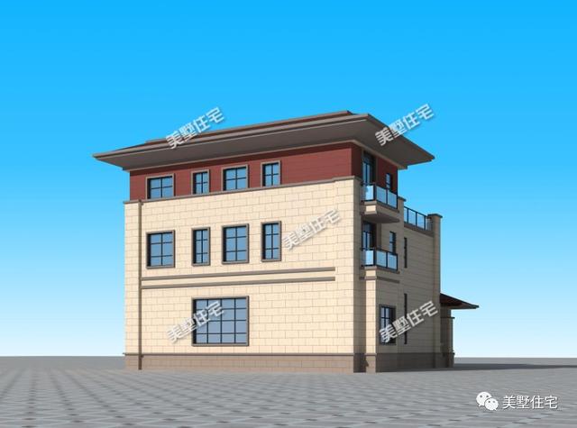 一款新中式三層美墅，比起傳統(tǒng)中式更時尚現(xiàn)代，比起西方歐式更簡約耐看