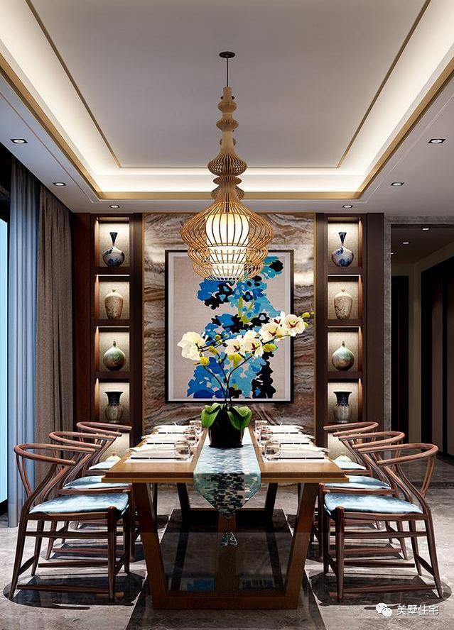 一款新中式三層美墅，比起傳統(tǒng)中式更時尚現(xiàn)代，比起西方歐式更簡約耐看