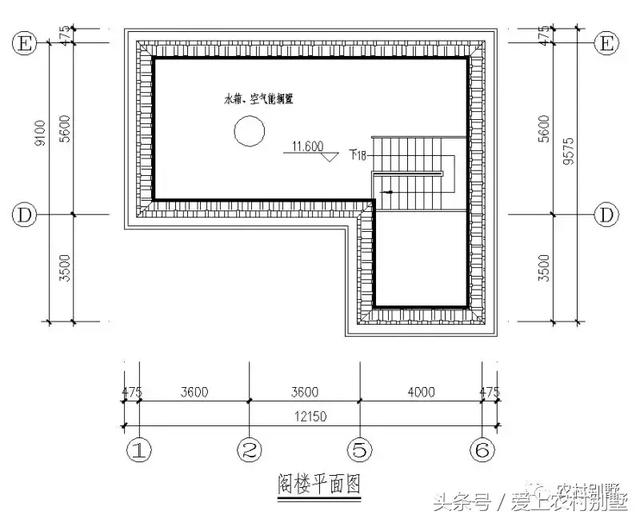 120平新農(nóng)村框架結(jié)構(gòu)別墅圖，三層半+挑空客廳+大露臺(tái)，超氣派超流行的一款別墅