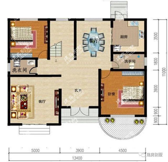 兩棟漂亮實用的二層別墅圖，無論建哪一棟別墅，都會令人羨慕不已