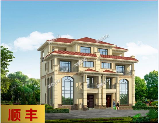 4款農(nóng)村雙拼別墅圖，不同風(fēng)格簡(jiǎn)單實(shí)用造價(jià)低，兄弟一起建房的最佳選擇