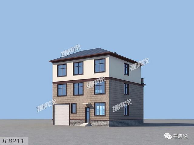 3棟130平的新中式別墅設(shè)計圖，外觀典雅大氣真心漂亮，農(nóng)村自建房的新潮流