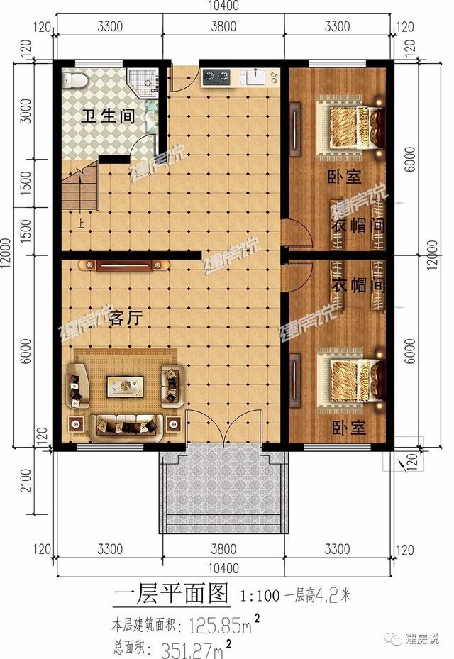 3棟130平的新中式別墅設(shè)計圖，外觀典雅大氣真心漂亮，農(nóng)村自建房的新潮流