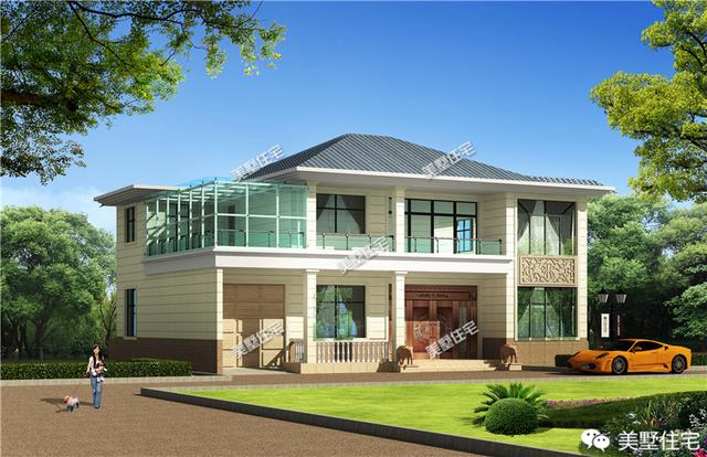 3款農(nóng)村流行二層別墅設(shè)計圖，布局舒雅通透，令全村人羨慕的小洋樓