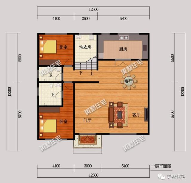 12X13米三層歐式農(nóng)村別墅圖，外觀靚戶型贊，給你田園牧歌般的生活