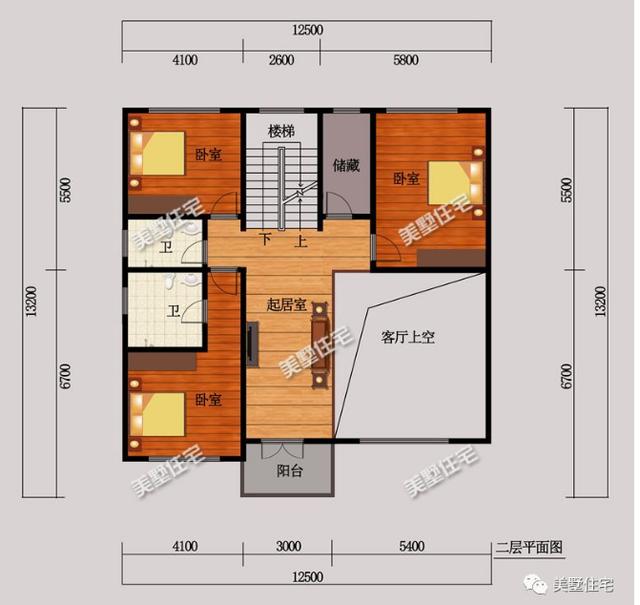 12X13米三層歐式農(nóng)村別墅圖，外觀靚戶型贊，給你田園牧歌般的生活