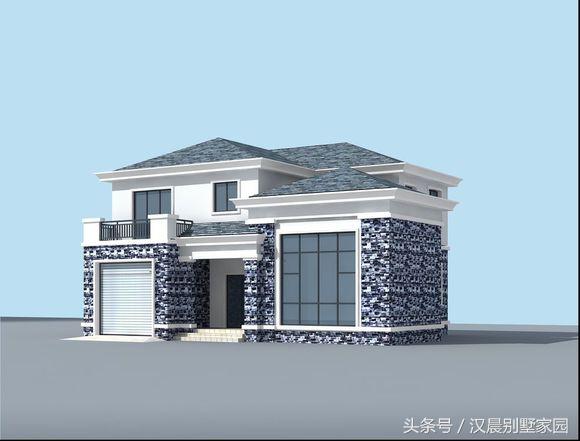 一棟漂亮實(shí)用的二層別墅圖，25萬建成，經(jīng)典布局永不過時(shí)