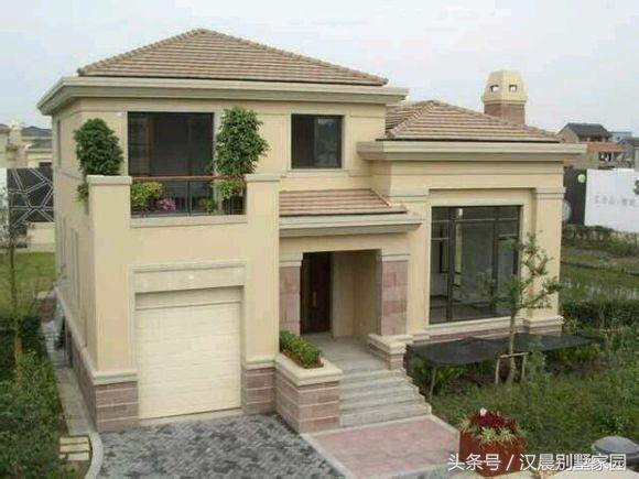 一棟漂亮實(shí)用的二層別墅圖，25萬建成，經(jīng)典布局永不過時(shí)