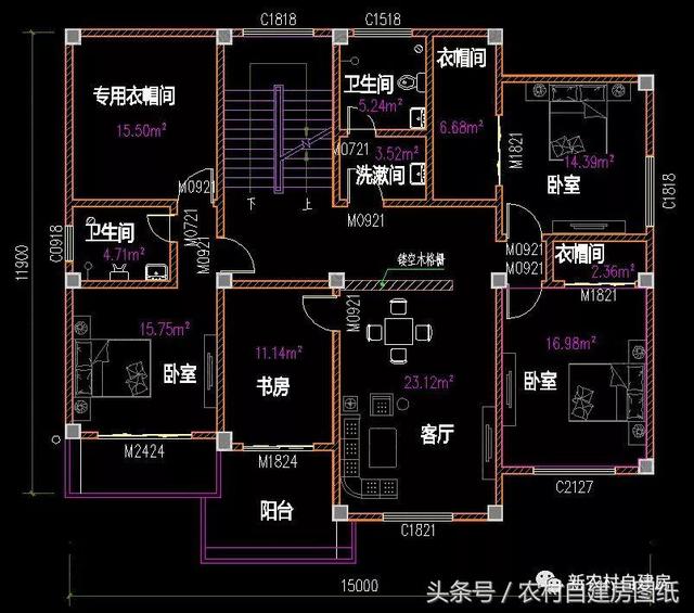 4款豪華農(nóng)村自建別墅圖，款款帶堂屋，配以園林庭院，假山水景，這樣的豪宅城里人有再多的錢也買不起。